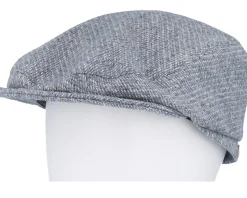 Frankie Soft Casual Blue Flat Cap - Mayser