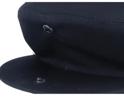 Fraser Sr. Twill Black Flat Cap - CTH Ericson