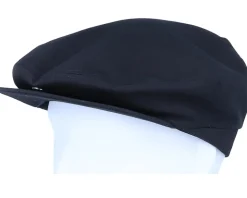 Fraser Sr. Twill Black Flat Cap - CTH Ericson