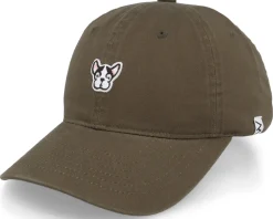 French Bulldog Olive Dad Cap - Wei