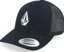 Full Stone Cheese Black Trucker - Volcom