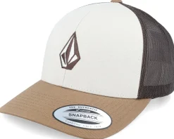 Full Stone Cheese Pale Khaki/Brown Trucker - Volcom