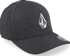 Full Stone Heather Hat Charcoal Heather Flexfit - Volcom