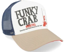 Funky Crab White/Navy/Slate Trucker - Coastal