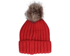 Fur Chunky Beanie Classic Red Pop - Beechfield