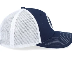Fyrtorn Low Hooked Cap Navy/White Trucker - SQRTN