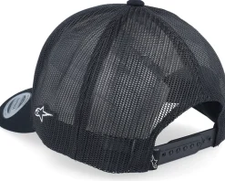 Gambit Hat 1010 Black/Black Trucker - Alpinestars