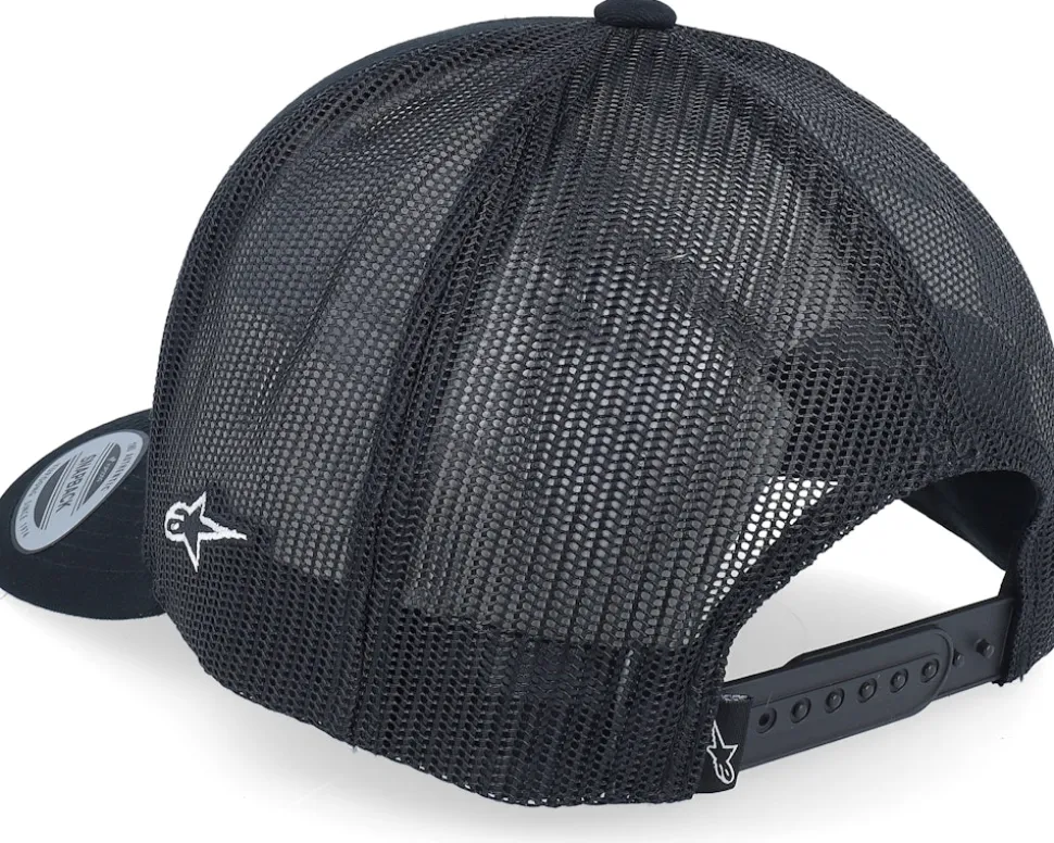 Gambit Hat 1010 Black/Black Trucker - Alpinestars