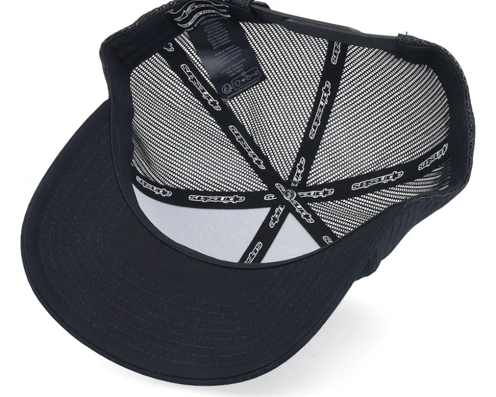 Gambit Hat 1010 Black/Black Trucker - Alpinestars