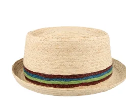 Gareth Raffia Beige Straw Hat - Mayser