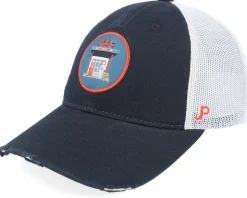 Gas Station 2 Black/White Trucker - Jim Pilleus