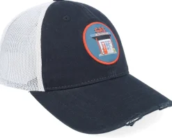 Gas Station 2 Black/White Trucker - Jim Pilleus