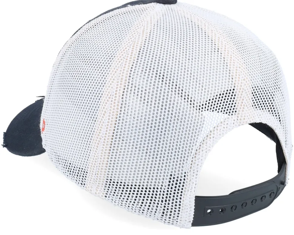 Gas Station 2 Black/White Trucker - Jim Pilleus