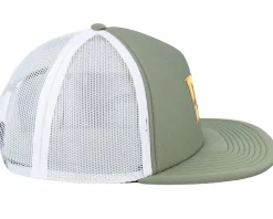 Gas Station Seasonal Deep Lichen Green/White Trucker - DC