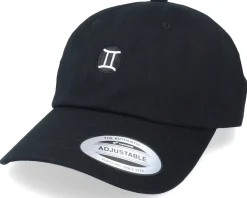 Gemini Sodiac Sign Black Dad Cap - Astrology