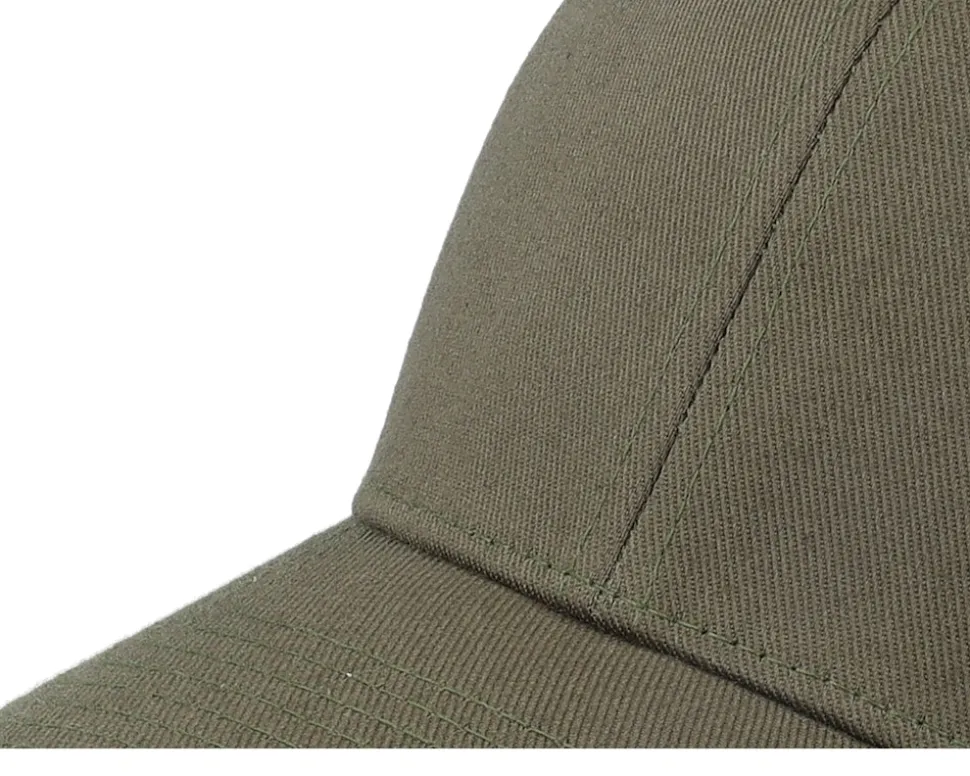 Germany Army Skull Olive Wooly Combed Flexfit - Army Head