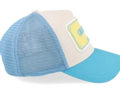 Girl Power White/Blue A-Frame Trucker - John Hatter & Co