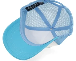 Girl Power White/Blue A-Frame Trucker - John Hatter & Co
