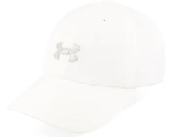 Girl's Blitzing White Dad Cap - Under Armour
