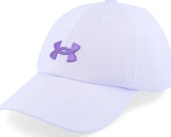 Girl's Ua Blitzing salt Purple Dad Cap - Under Armour