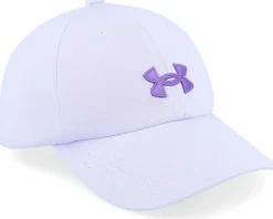 Girl's Ua Blitzing salt Purple Dad Cap - Under Armour