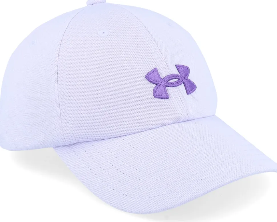 Girl's Ua Blitzing salt Purple Dad Cap - Under Armour