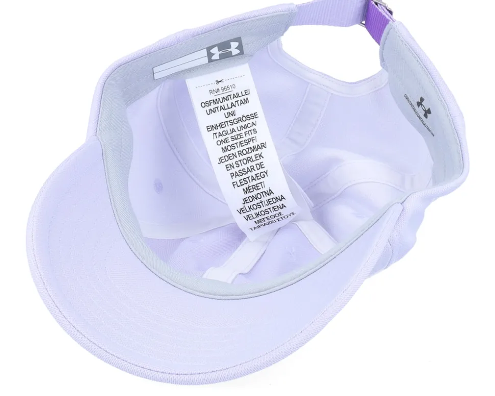 Girl's Ua Blitzing salt Purple Dad Cap - Under Armour
