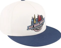 Global Solutions Hat Cream Snapback - HUF