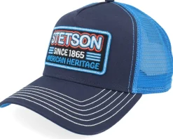 Glow In The Dark Blue A-Frame Trucker - Stetson