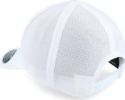 Glow White W White Mesh W Patch Trucker - Black Clover