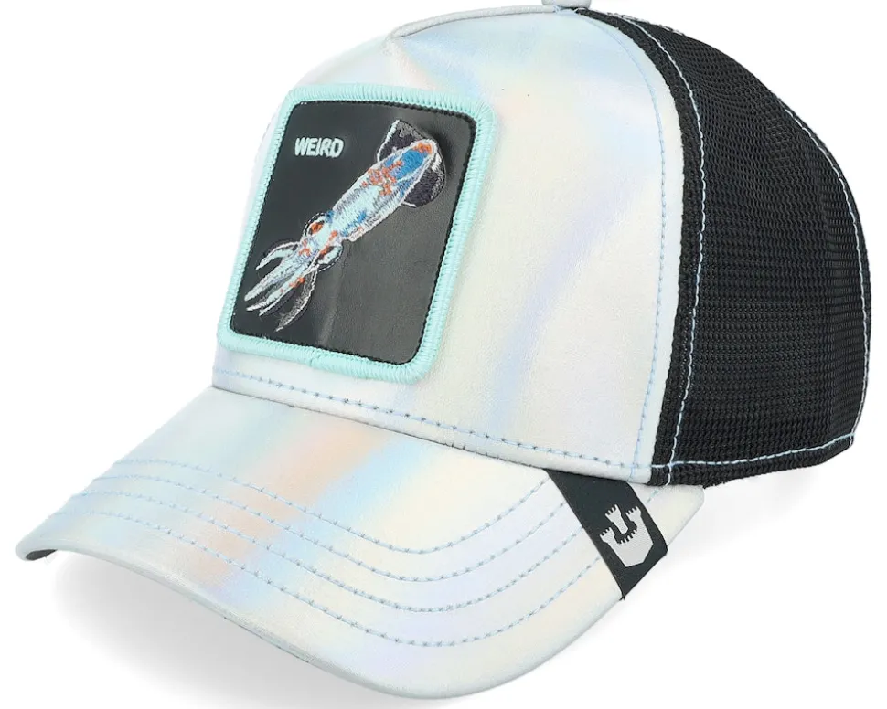 Go Way Out There Deep Sea Silver Trucker - Goorin Bros.