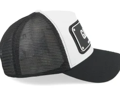 G.O.A.T. Black/White A-Frame Trucker - John Hatter & Co