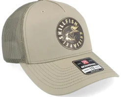 Gold 112fp Pale Khaki/Loden A-Frame Trucker - Skillfish