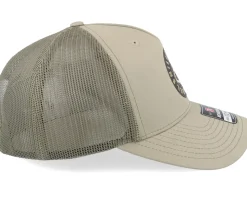 Gold 112fp Pale Khaki/Loden A-Frame Trucker - Skillfish