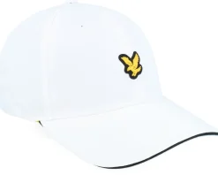 Golf Ballmarker Cap White Adjustable - Lyle & Scott