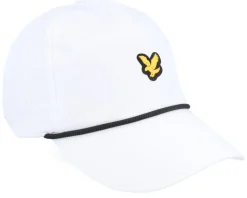Golf Cap White Adjustable - Lyle & Scott