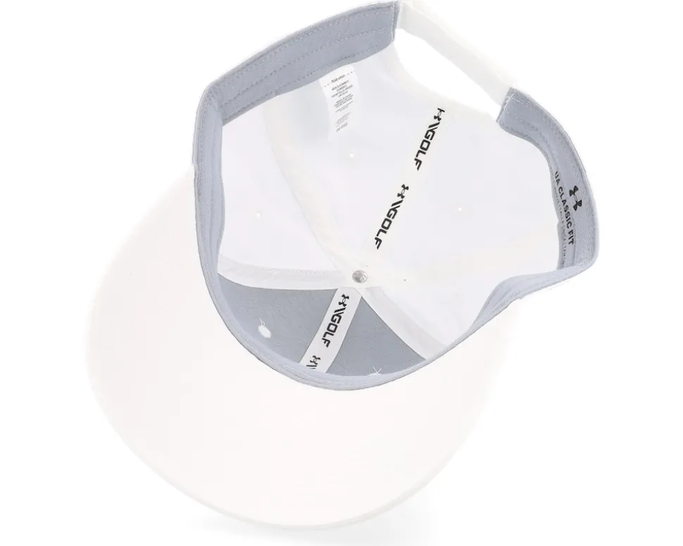 Golf96 Hat White Adjustable - Under Armour