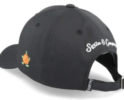 Gone Hunting Hooked Cap Black Adjustable - SQRTN