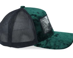 Gorilla Big Patch Velvet Green/Black Trucker - Calza Pennello