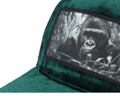 Gorilla Big Patch Velvet Green/Black Trucker - Calza Pennello