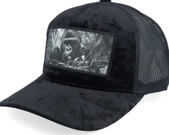 Gorilla Big Patch Velvet Green/Black Trucker - Calza Pennello