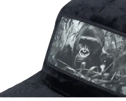 Gorilla Big Patch Velvet Black Trucker - Calza Pennello
