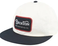 Grade Hp Off White/Black Snapback - Brixton