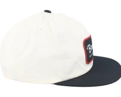 Grade Hp Off White/Black Snapback - Brixton