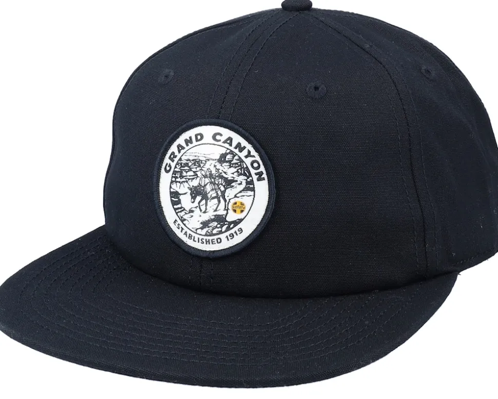 Grand Canyon Alpine Black Snapback - American Needle