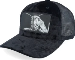 Grasshopper Big Patch Black Velvet Trucker - Calza Pennello