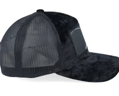 Grasshopper Big Patch Black Velvet Trucker - Calza Pennello
