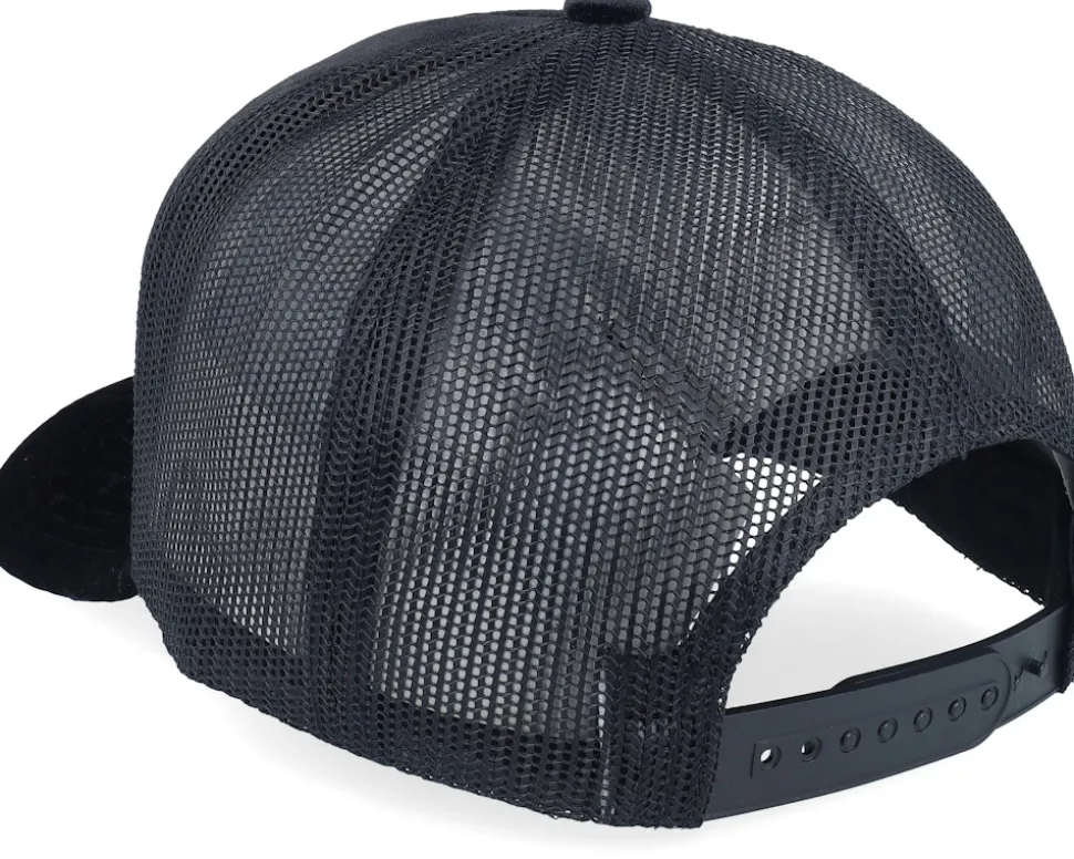 Grasshopper Big Patch Black Velvet Trucker - Calza Pennello