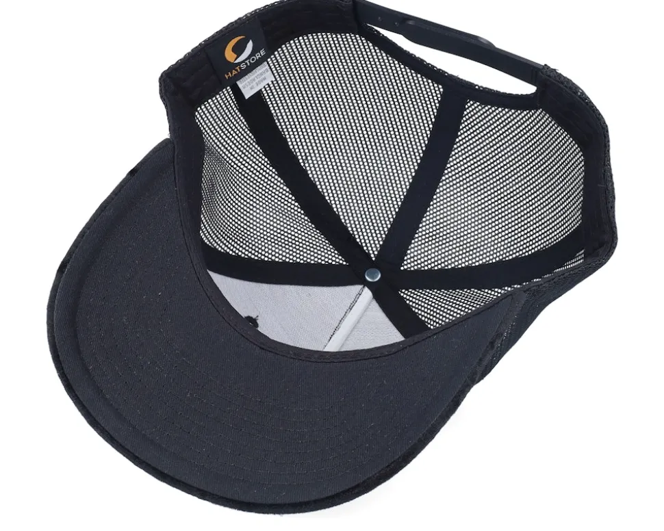 Grasshopper Big Patch Black Velvet Trucker - Calza Pennello