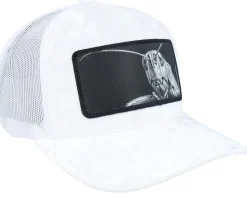 Grasshopper Big Patch White Velvet Trucker - Calza Pennello
